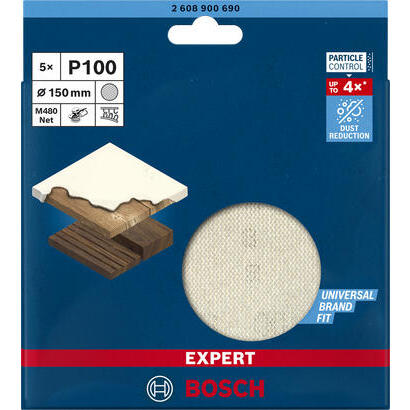 bosch-disco-de-lija-de-malla-expert-m480-o-150-mm-grano-100-2608900690