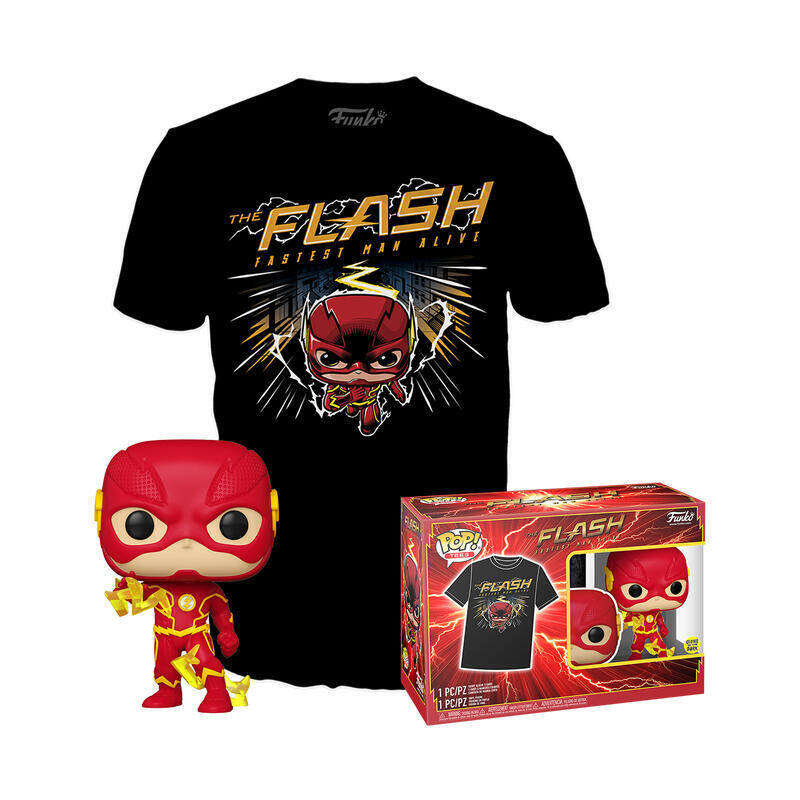 set-figura-pop-38-tee-dc-comics-the-flash-talla-m