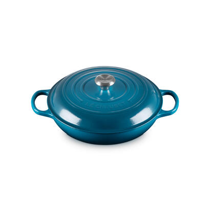 le-creuset-signature-shallow-casserole-round-30cm-deep-teal-21180306422430