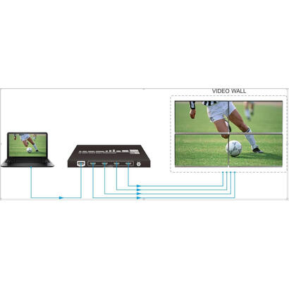 vivolink-vlvw1x4-procesador-de-pared-de-video-negro-11-w