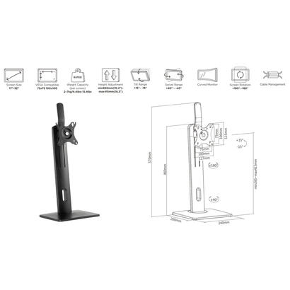 estuff-glb226004-soporte-para-monitor-813-cm-32-escritorio-negro