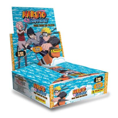 juego-de-sobres-cartas-naruto-shippuden-hokage-trading-card-collection-flow-packs-expositor-18-edicion-ingles