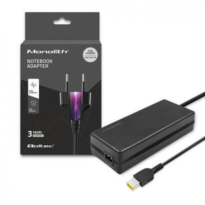 qoltec-51031-power-adapter-for-lenovo-135w-20v-675a-slim-tip-pin-power-cable