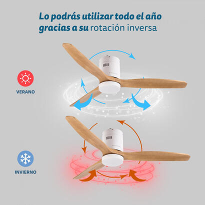 grunkel-ventilador-de-techo-con-luz-41w-6-velocidades-ctemporizador-madera-clara
