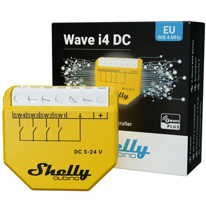 shelly-qubino-wave-i4-dc-interruptor-amarillo