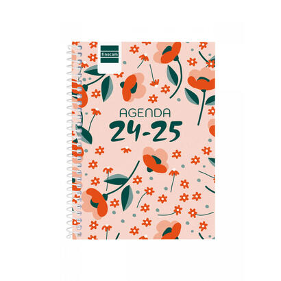 finocam-agenda-para-estudiantes-cool-espiral-8-svh-floral-2024-2025