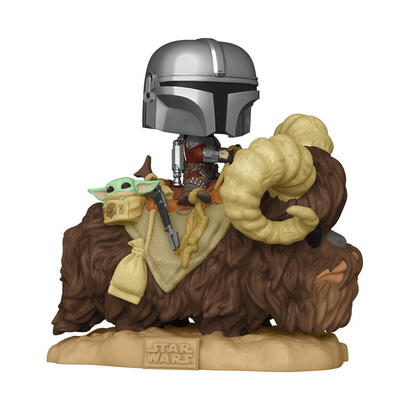 figura-pop-star-wars-the-mandalorian-mando-on-bantha-with-child-in-bag