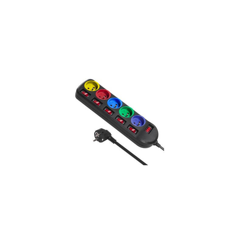 regleta-15m-cable-alargador-5-tomas-mce204m regleta-15m-cable-alargador-5-tomas-mce204m