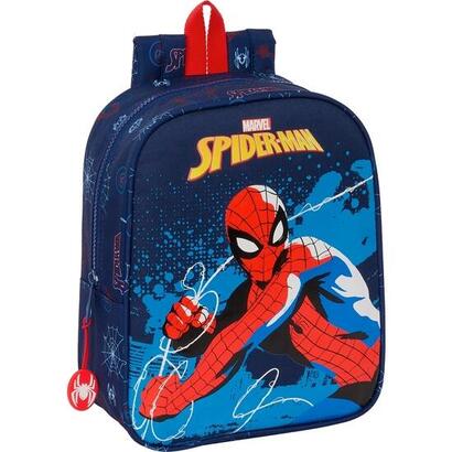 mochila-guarderia-adaptcarro-spider-man-neon