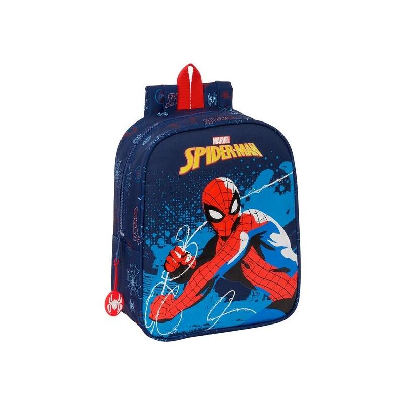 mochila-guarderia-adaptcarro-spider-man-neon