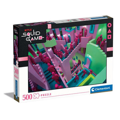 puzzle-el-juego-del-calamar-500pzs