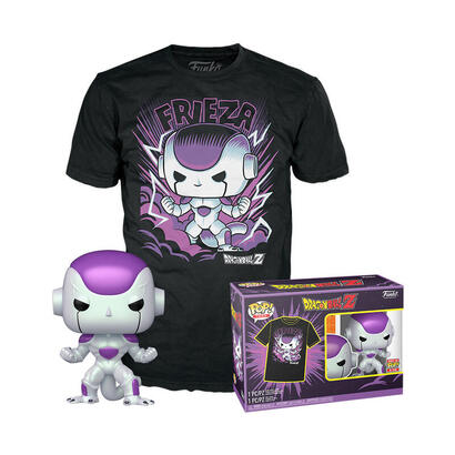 set-figura-pop-tee-dragon-ball-frieza-exclusive-talla-m