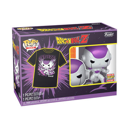 set-figura-pop-tee-dragon-ball-frieza-exclusive-talla-m