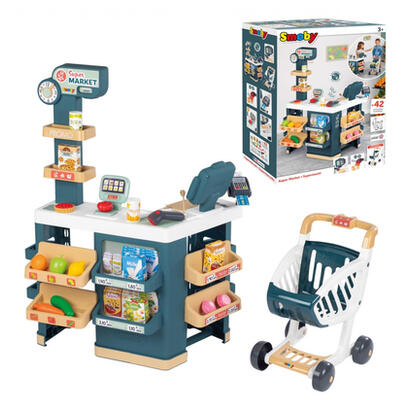 smoby-supermarket-with-shopping-trolley-350239