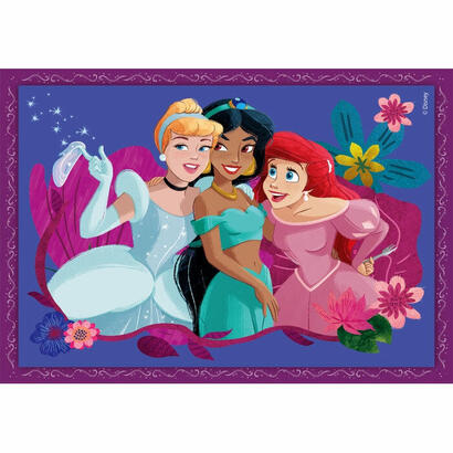 puzzle-clementoni-supercolor-4-in-1-disney-princess-21517