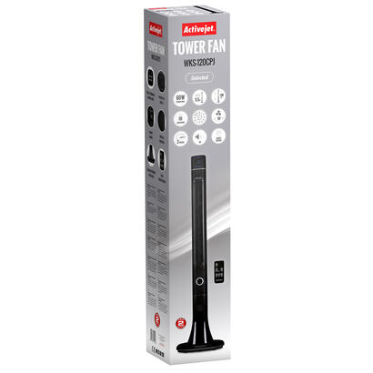 ventilador-torre-activejet-selected-wks-120cpj-negro