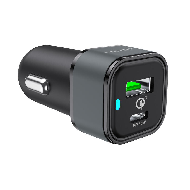 nevox-30w-usb-c-usb-qc-30-48w-kfz-ladegert-schwarz