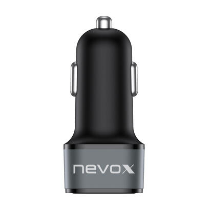 nevox-30w-usb-c-usb-qc-30-48w-kfz-ladegert-schwarz