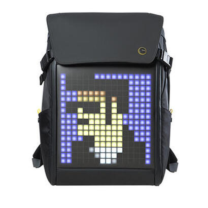 mochila-divoom-con-pantalla-de-pixeles-personalizable-led-negro