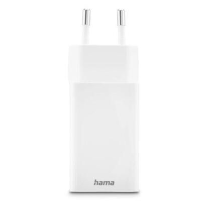 hama-00201993-cargador-de-dispositivo-movil-telefono-movil-portatil-smartphone-tableta-blanco-corriente-alterna-carga-rapida-int