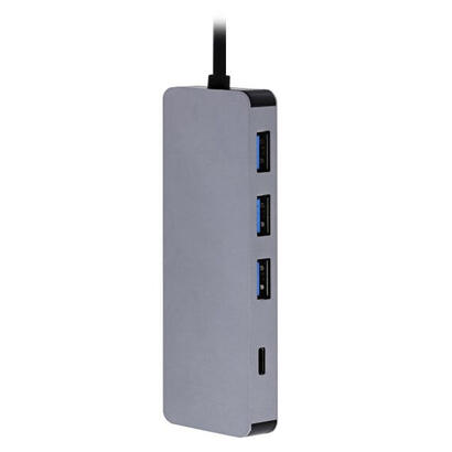 tnb-iclick-hub-usb-c-tipo-c-6-en-1-gris-sideral tnb-iclick-hub-usb-c-tipo-c-6-en-1-gris-sideral