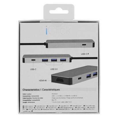 tnb-iclick-hub-usb-c-tipo-c-6-en-1-gris-sideral tnb-iclick-hub-usb-c-tipo-c-6-en-1-gris-sideral