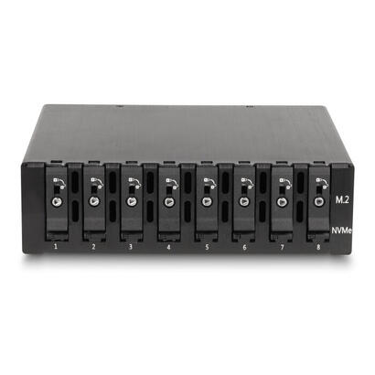 delock-47129-rack-movil-de-525-para-8-x-ssd-m2-nvme-con-conector-sas-sff-8654-delgado