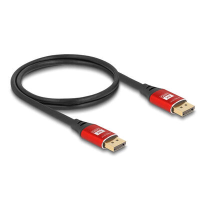 delock-80604-cable-displayport-8k-60-hz-1-m-rojo-metal