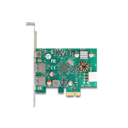 delock-90229-tarjeta-pci-express-x1-a-1-x-externo-usb-type-c-hembra-pd-30-w-2-x-usb-externo-tipo-a-hembra-usb-5-gbps