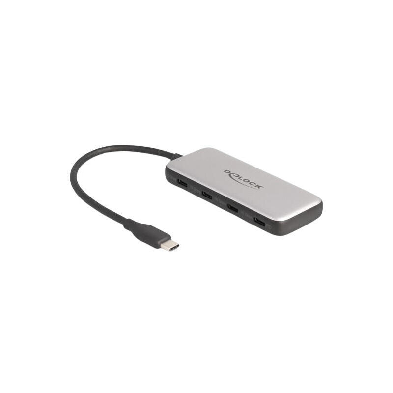 delock-64261-concentrador-usb-type-c-de-usb-10-gbps-con-4-x-usb-type-c-hembra-y-pd-de-85-vatios