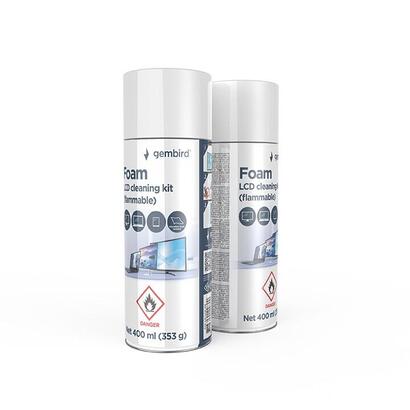 gembird-foam-lcd-cleaning-kit-flammable-400-ml