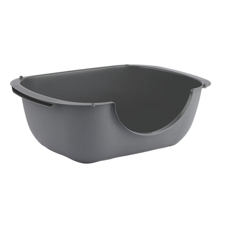 rotho-bella-anthracite-caja-de-arena-para-gatos