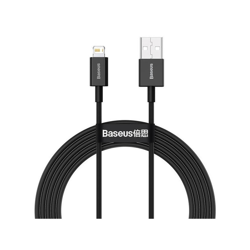 baseus-catlys-a01-cable-usb-2-m-usb-a-usb-clightning-negro
