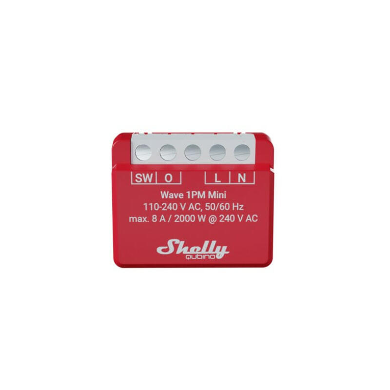 shelly-qubino-wave-1pm-mini-interruptor-inteligente-rojo shelly-qubino-wave-1pm-mini-interruptor-inteligente-rojo