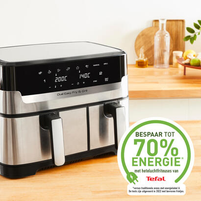 freidora-tefal-ey905d-de-aire-caliente-acero-finonegro