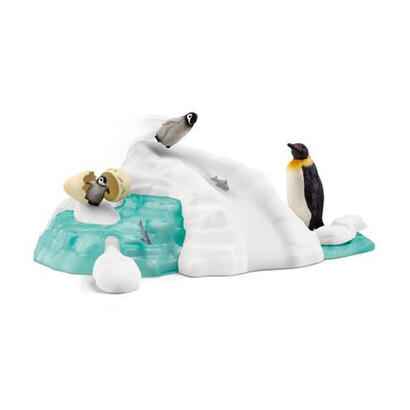 figura-de-juguete-divertida-familiar-schleich-wild-life-penguin-42661