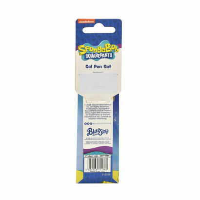 thumbs-up-spongebob-boligrafo-de-gel-con-tapa-azul-verde-rojo-amarillo-4-piezas