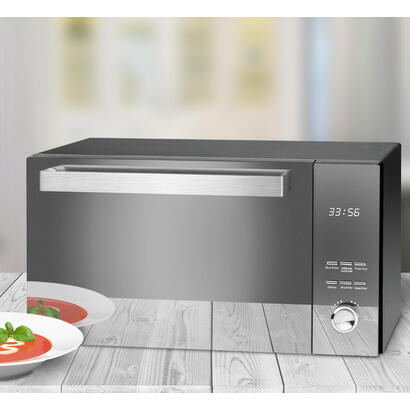 microondas-proficook-pc-mwg-1204-con-grill-23-l-800-w-espejo-acero-inoxidable