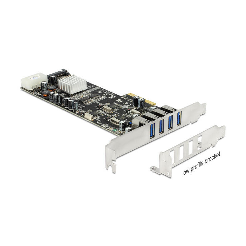 delock-pcie-x4-en-4x-ext-usb-32-gen-1-quad-canal-connection-de-4-pines-controlador-usb-89365