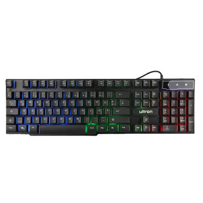 ultron-hawk-gaming-set-teclado-raton-incluido-juego-qwertz-aleman-negro-rojo-blanco