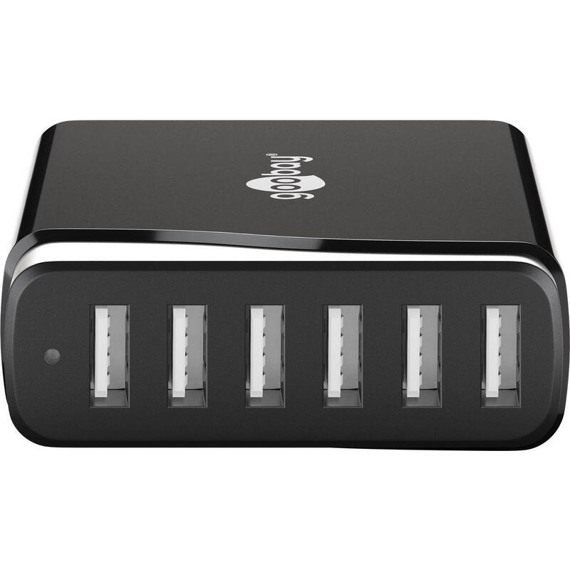cargador-goobay-44565-smartphone-tableta-negro-corriente-alterna-interior cargador-goobay-44565-smartphone-tableta-negro-corriente-alterna-interior