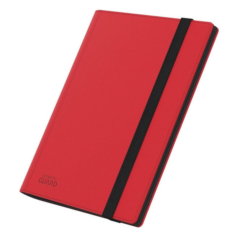 album-para-cartas-ultimate-guard-flexxfolio-360-18-bolsillos-rojo