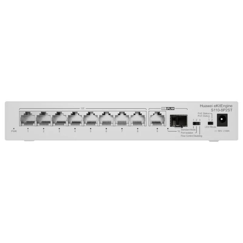huawei-s110-8p2st-switch-8xge-poe-1xge-sfp