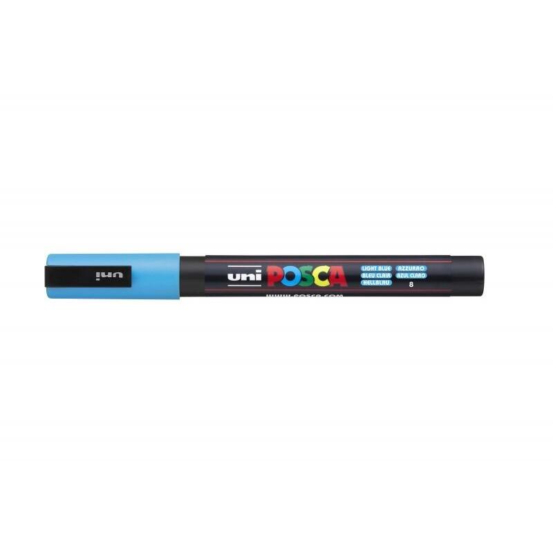 pack-de-6-unidades-posca-pc-3m-marcador-de-pintura-punta-de-poliester-conica-09-13mm-tinta-base-al-agua-