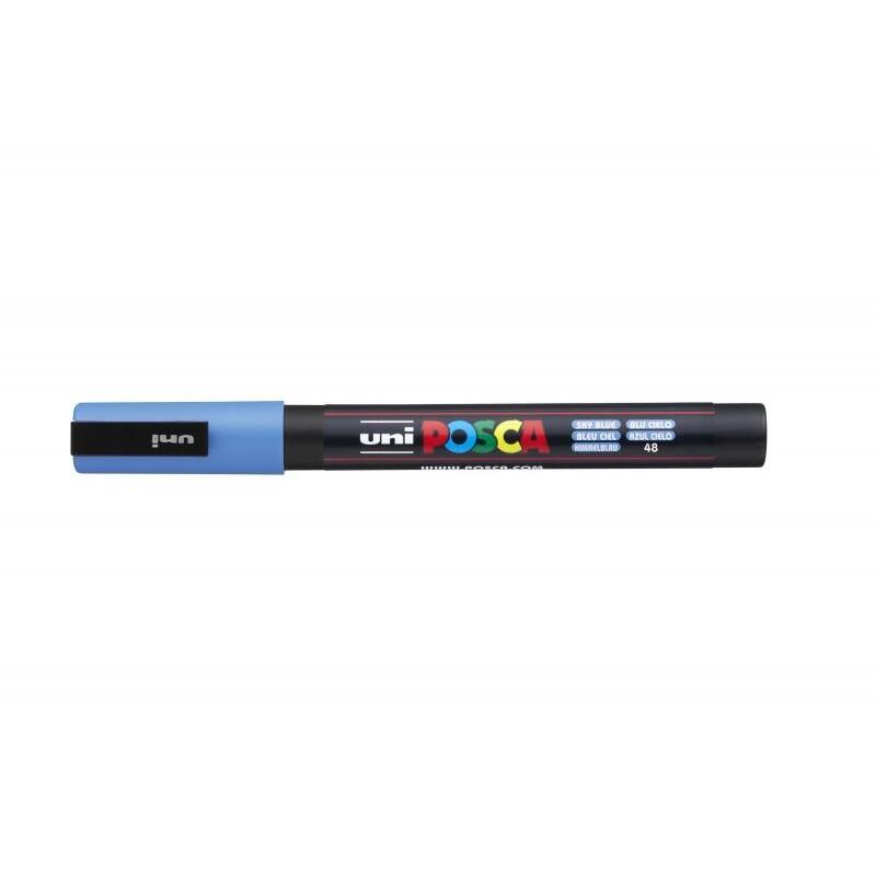 pack-de-6-unidades-posca-pc-3m-marcador-de-pintura-punta-conica-09-13mm-tinta-base-al-agua-resistente-a-la-luz