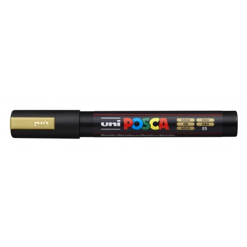 pack-de-6-unidades-posca-pc-5m-marcador-de-pintura-punta-de-poliester-18-25mm-tinta-base-al-agua-resistente-a