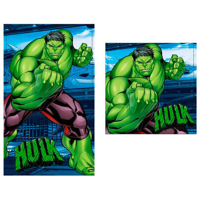 pack-de-12-unidades-set-2-toallas-bano-hulk-marvel-algodon