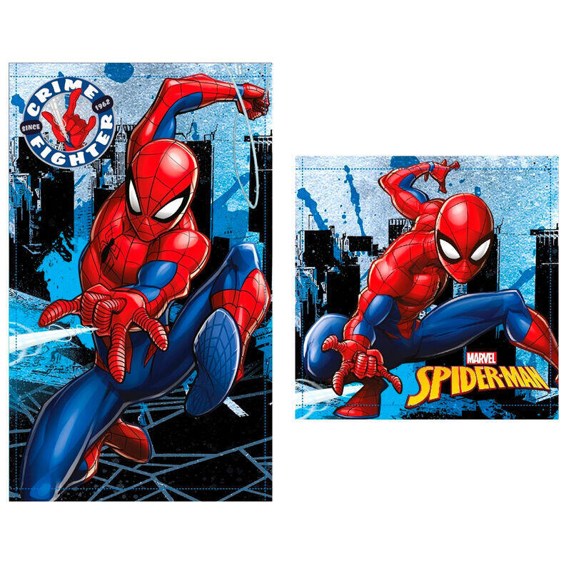 pack-de-12-unidades-set-2-toallas-bano-spiderman-marvel-algodon