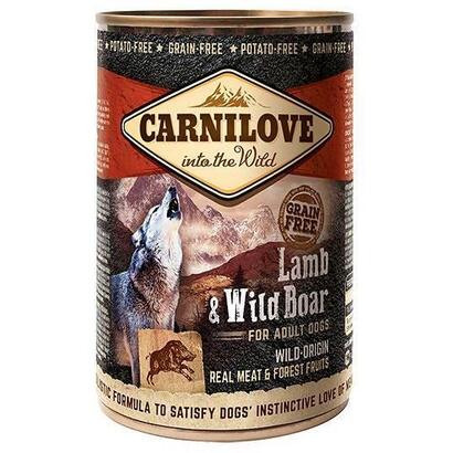 carnilove-into-the-wild-lambwild-boar-400-g