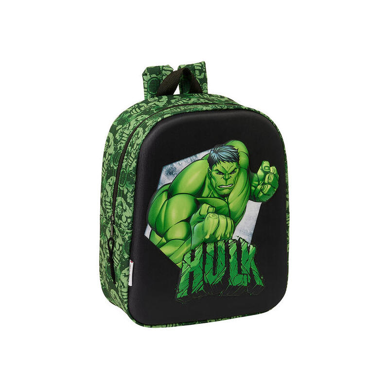 mochila-guarderia-3d-bolsillo-red-hulk